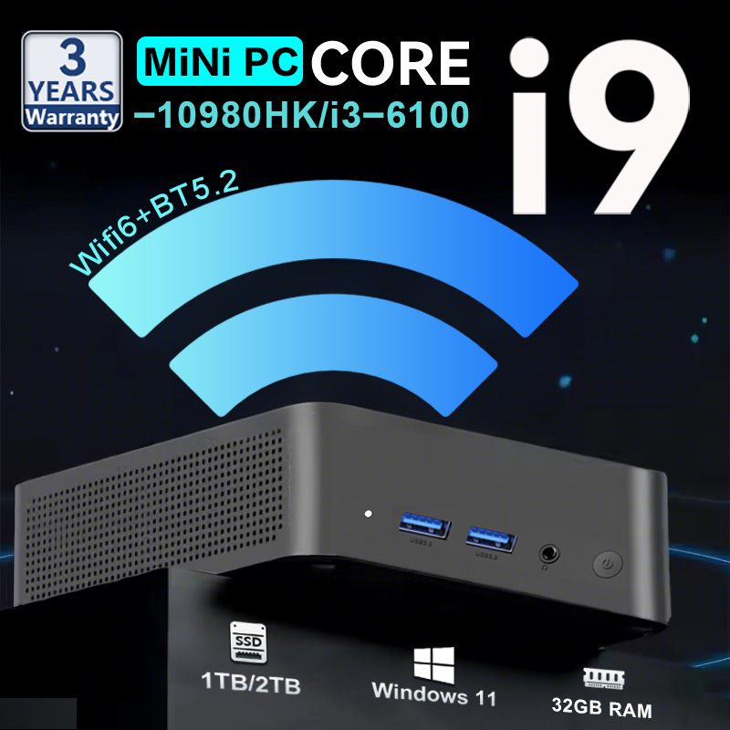 Pc Gaming Ram 32Gb - MINI PC Windows 11 Pro Core