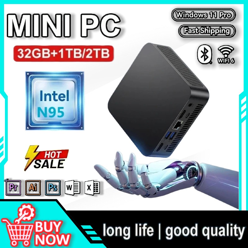 Pc Gaming Ram 32Gb - 2026 New MINI Core N95 PC