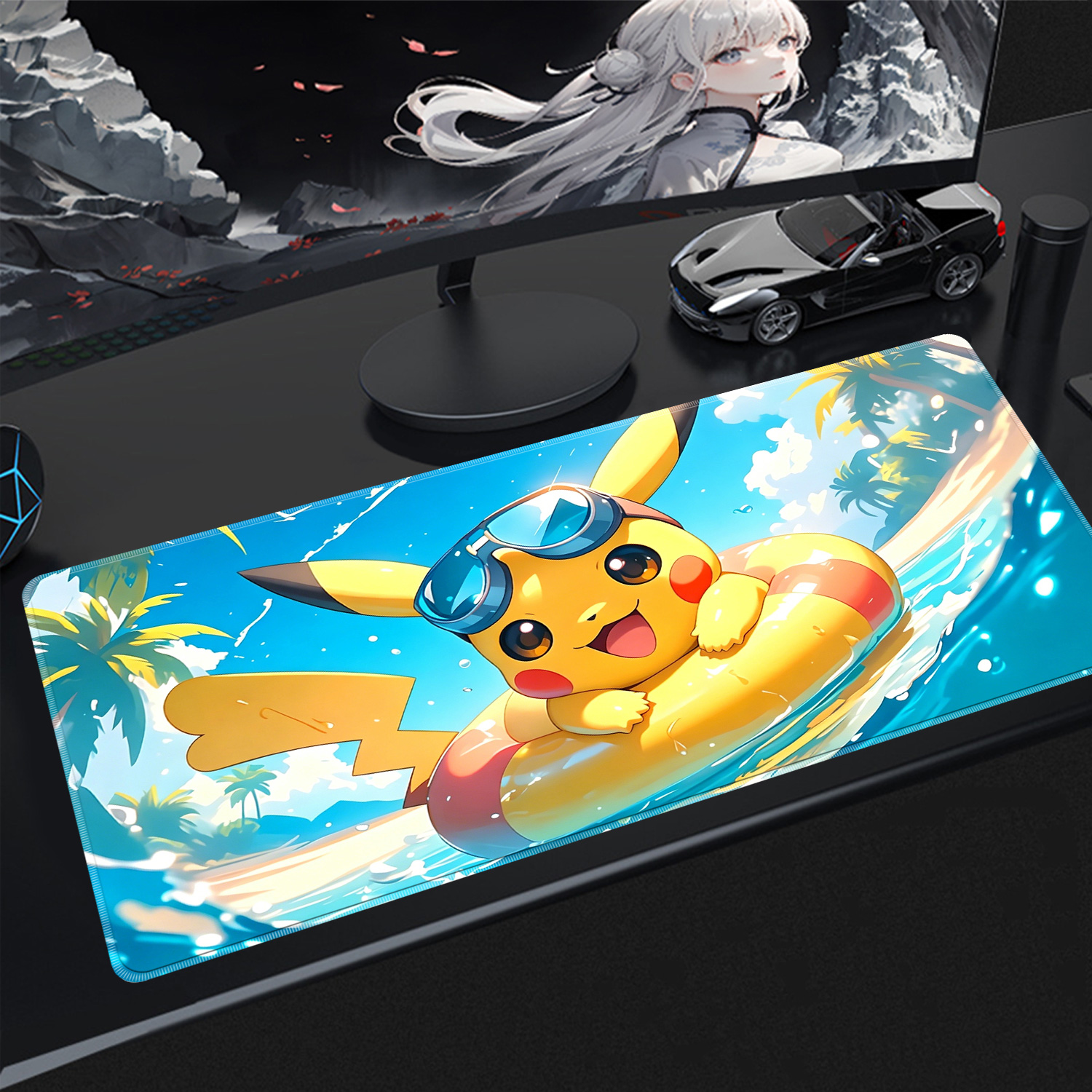 Pc Gaming Desktop - Gaming Mouse Pad 900x400 PC Pokemon