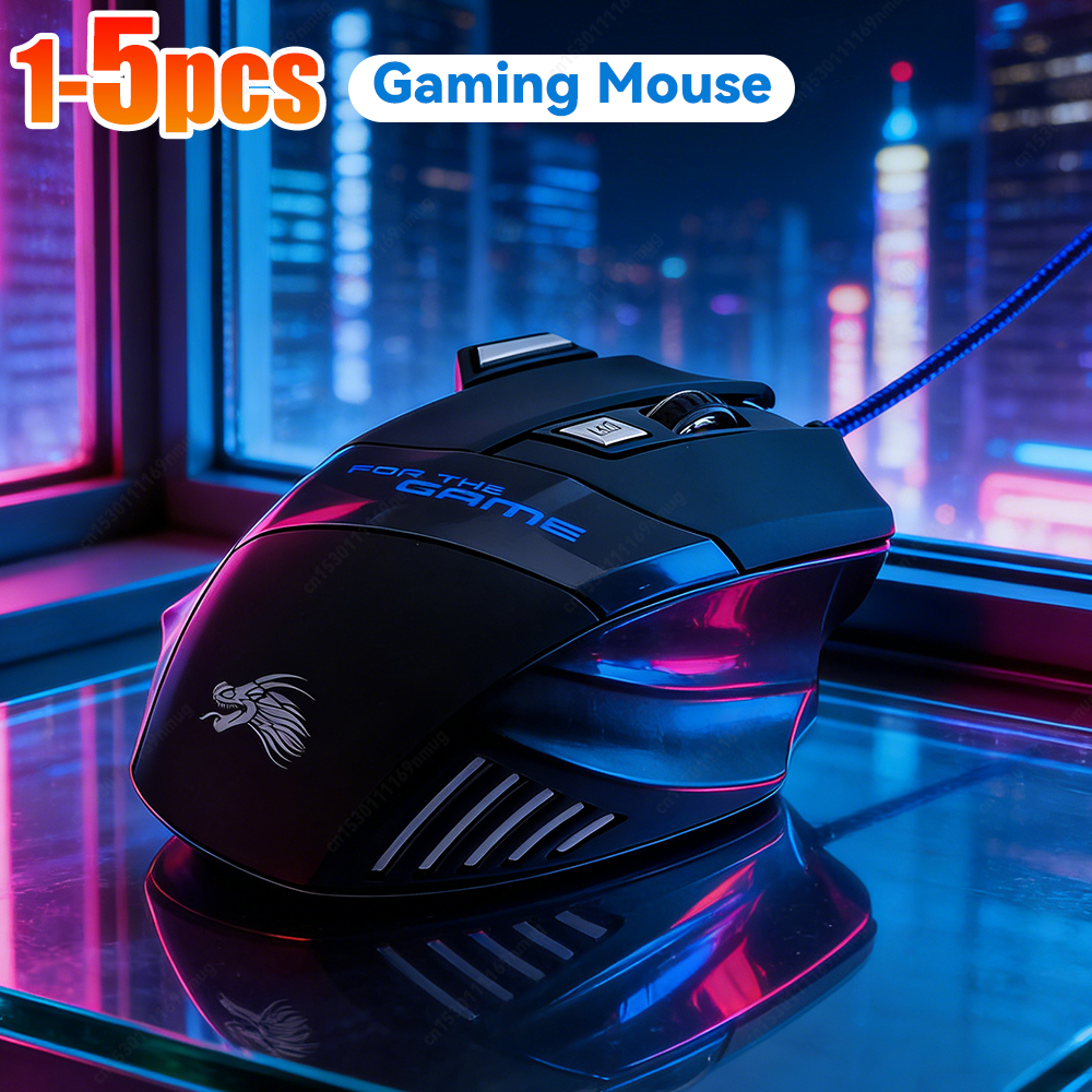 Pc Gaming Desktop - Wired Optical Computer Gaming Mice PC