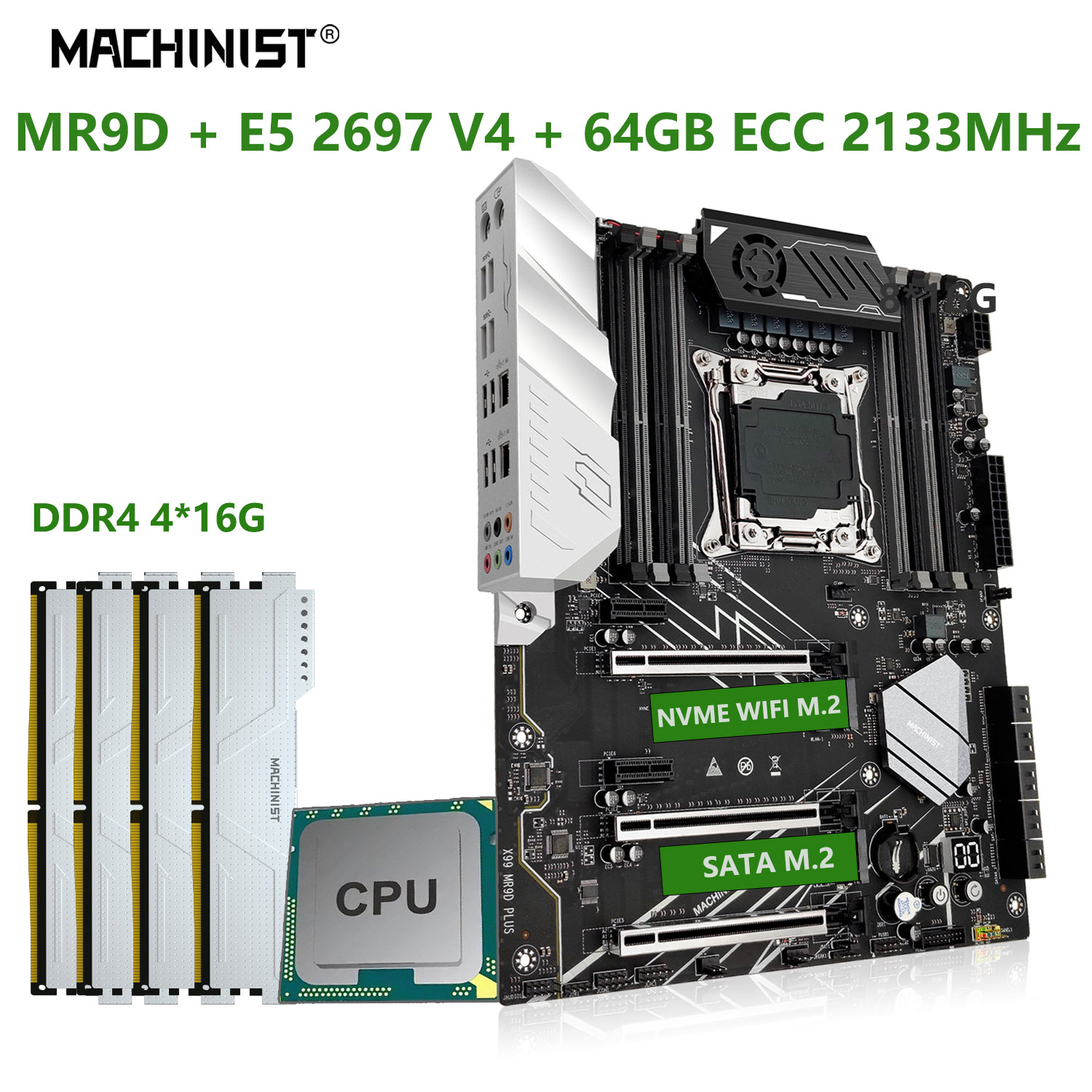 Pc Gaming Xeon - MACHINIST X99 Motherboard Set LGA 2011-3