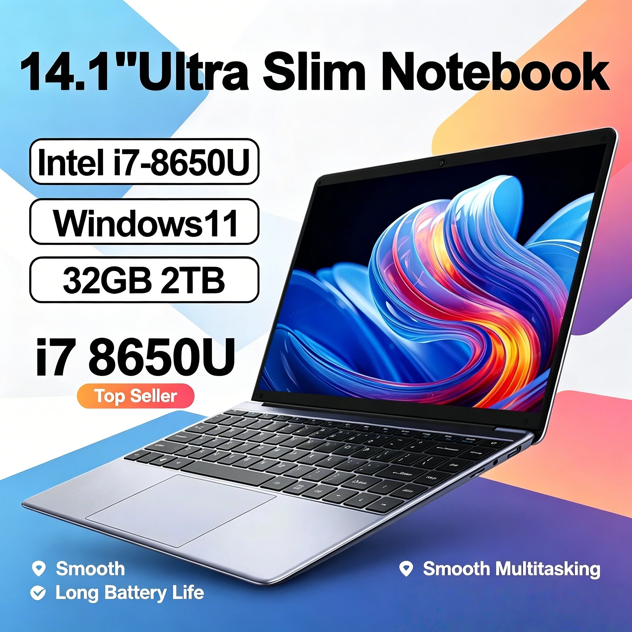 Pc Gaming Ram 32Gb - HOT Ultra Slim 14.1 Laptop 32GB