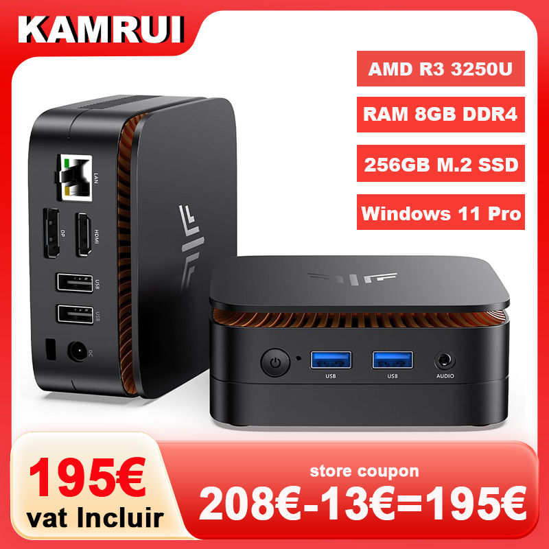 Pc Gaming Ryzen - KAMRUI Mini PC AMD Ryzen 3