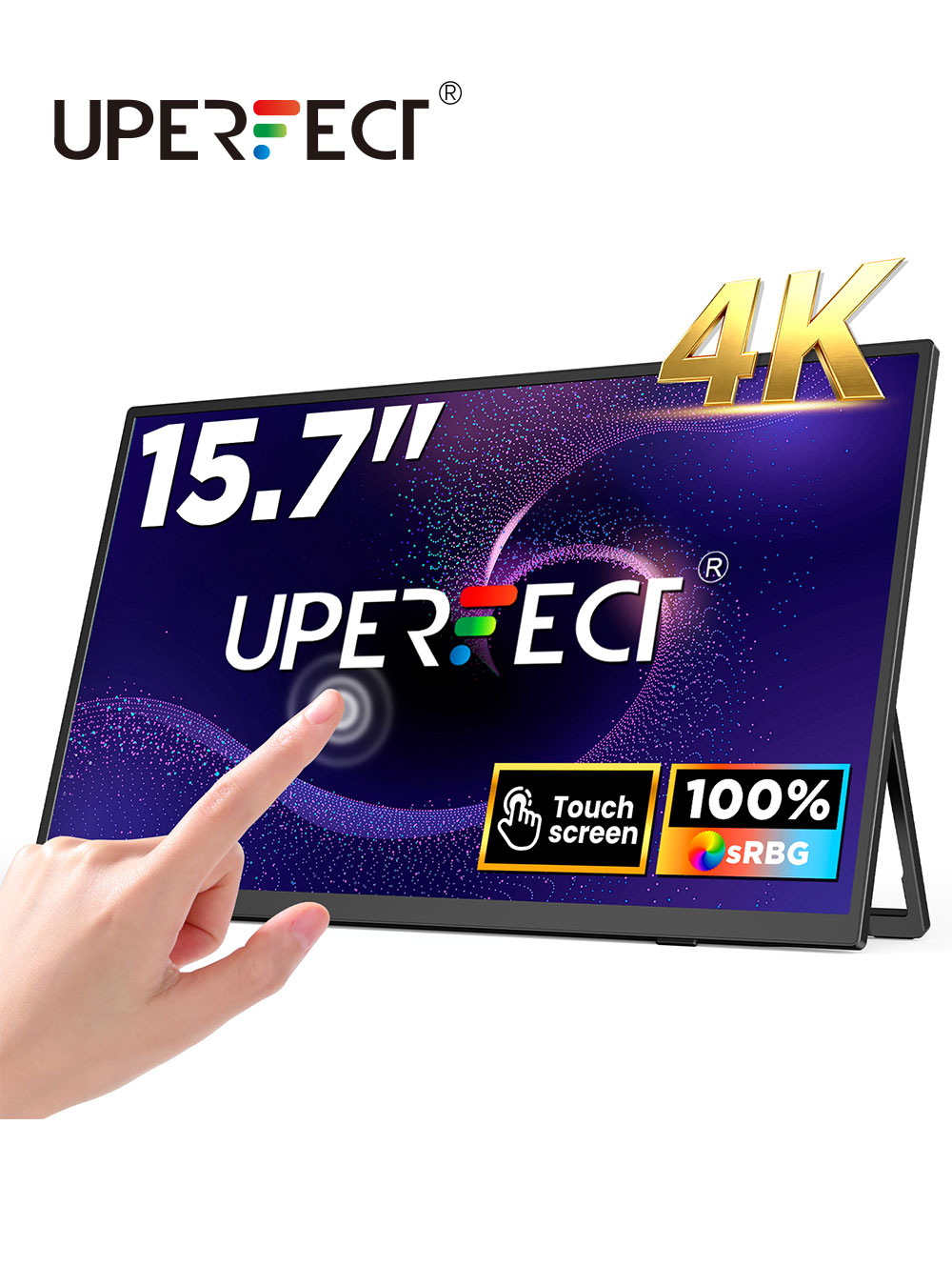 Pc Gaming Y60 - UPERFECT 4K Portable Touchscreen Monitor 15.7