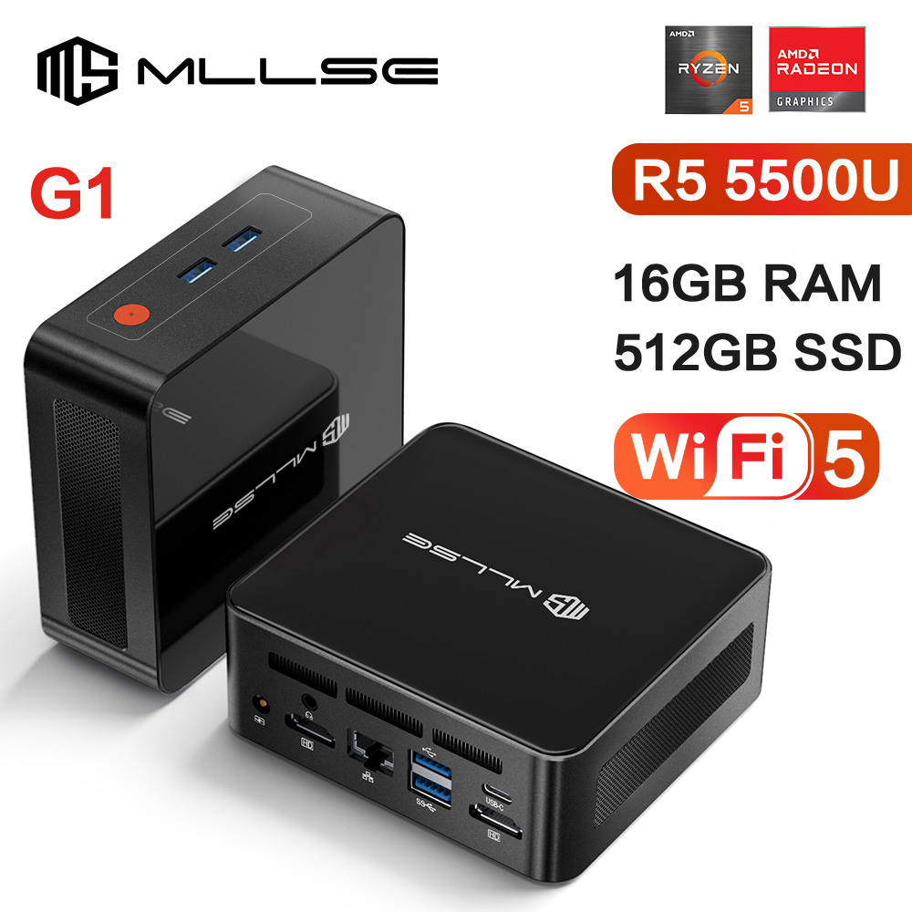 Pc Gaming Ryzen - MLLSE G1 Mini PC AMD Ryzen5