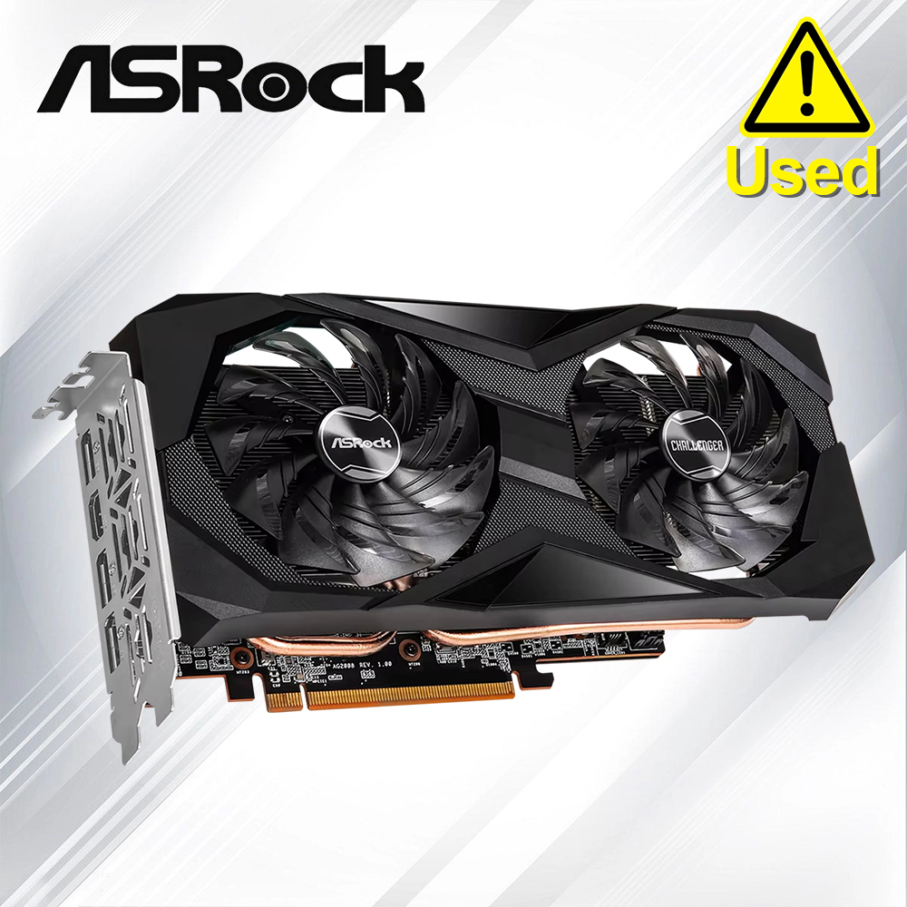 Pc Gaming Graphics Card - ASROCK AMD Radeon RX 6600XT Challenger