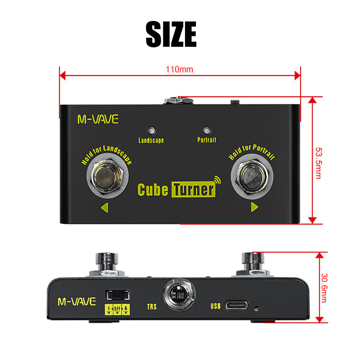 M-VAVE Cube Turner plus Wirele - đánh giá và giá Usb Foot Pedal Gaming