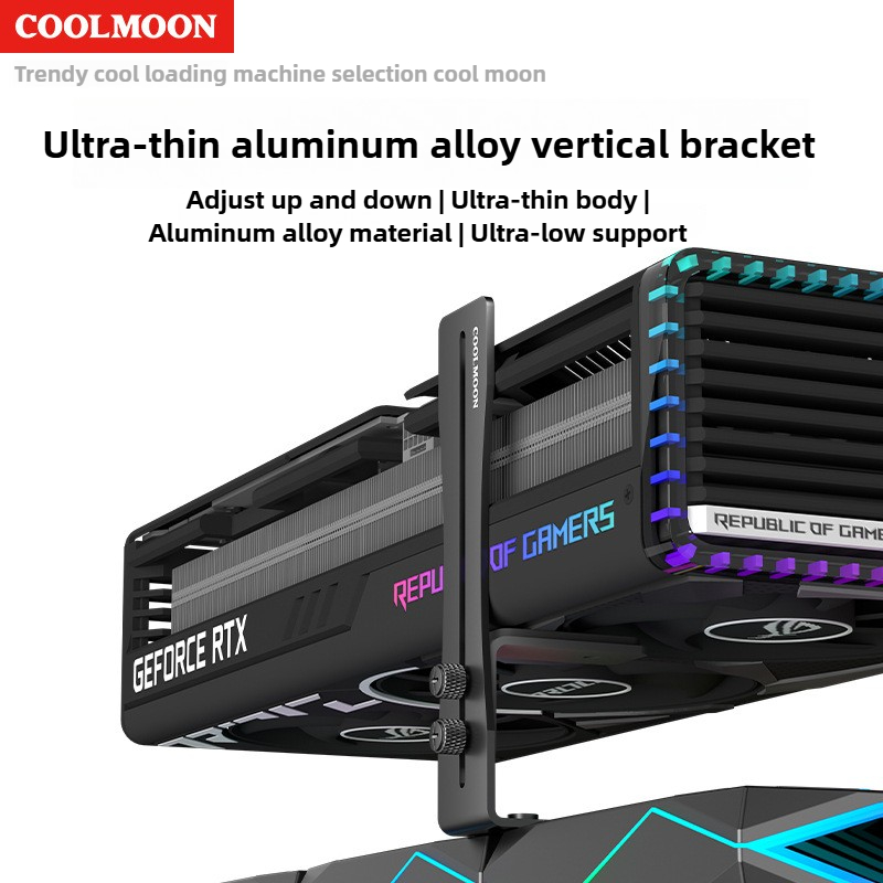 Universal Aluminum GPU Brace S - đánh giá và giá Pc Gaming Desktop