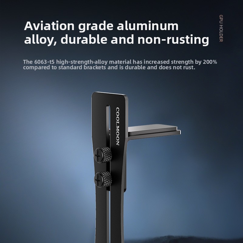 Universal Aluminum GPU Brace S - đánh giá và giá Pc Gaming Desktop