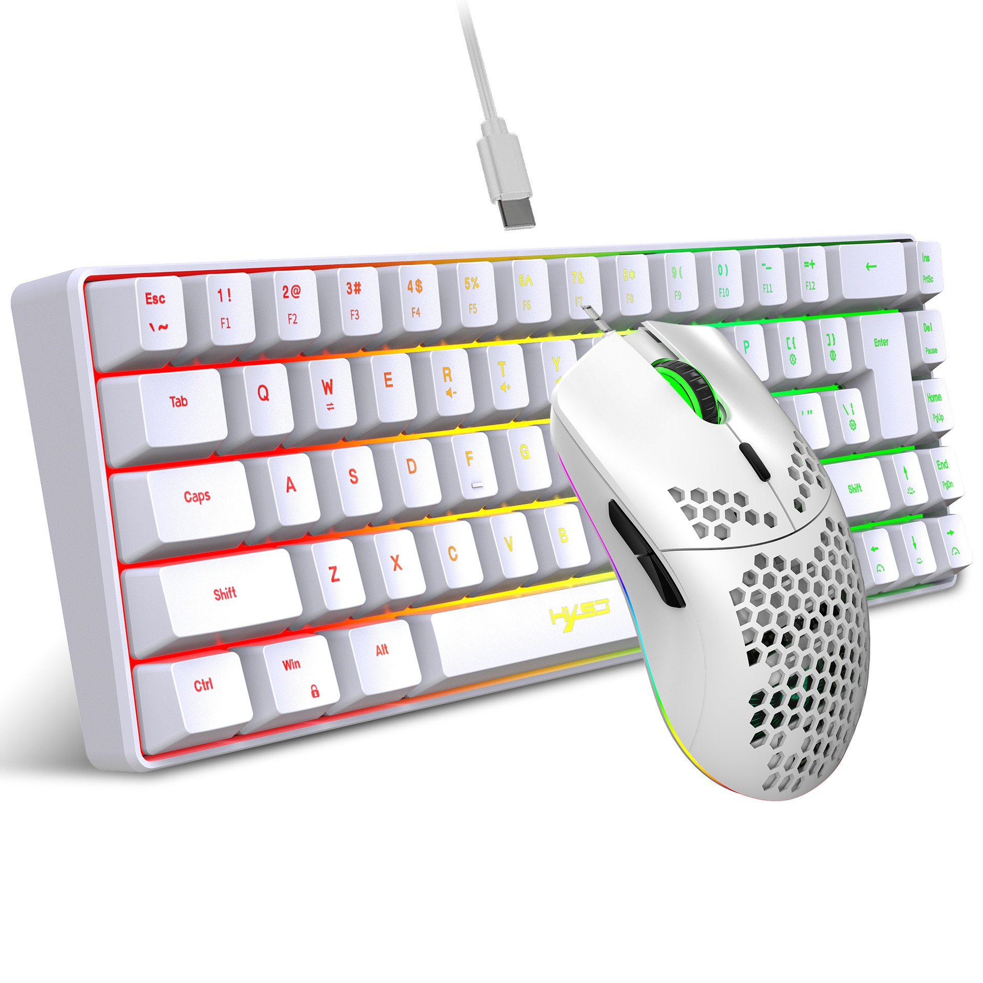 Keyboard and mouse 68key wired - đánh giá và giá Pc Gaming Komplett Set