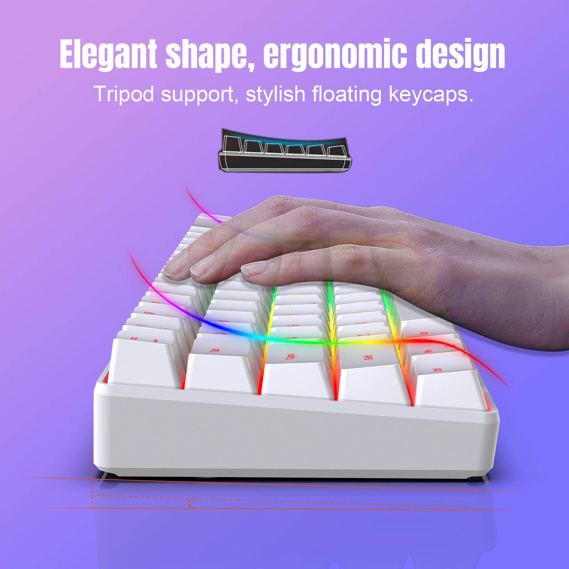Keyboard and mouse 68key wired - đánh giá và giá Pc Gaming Komplett Set