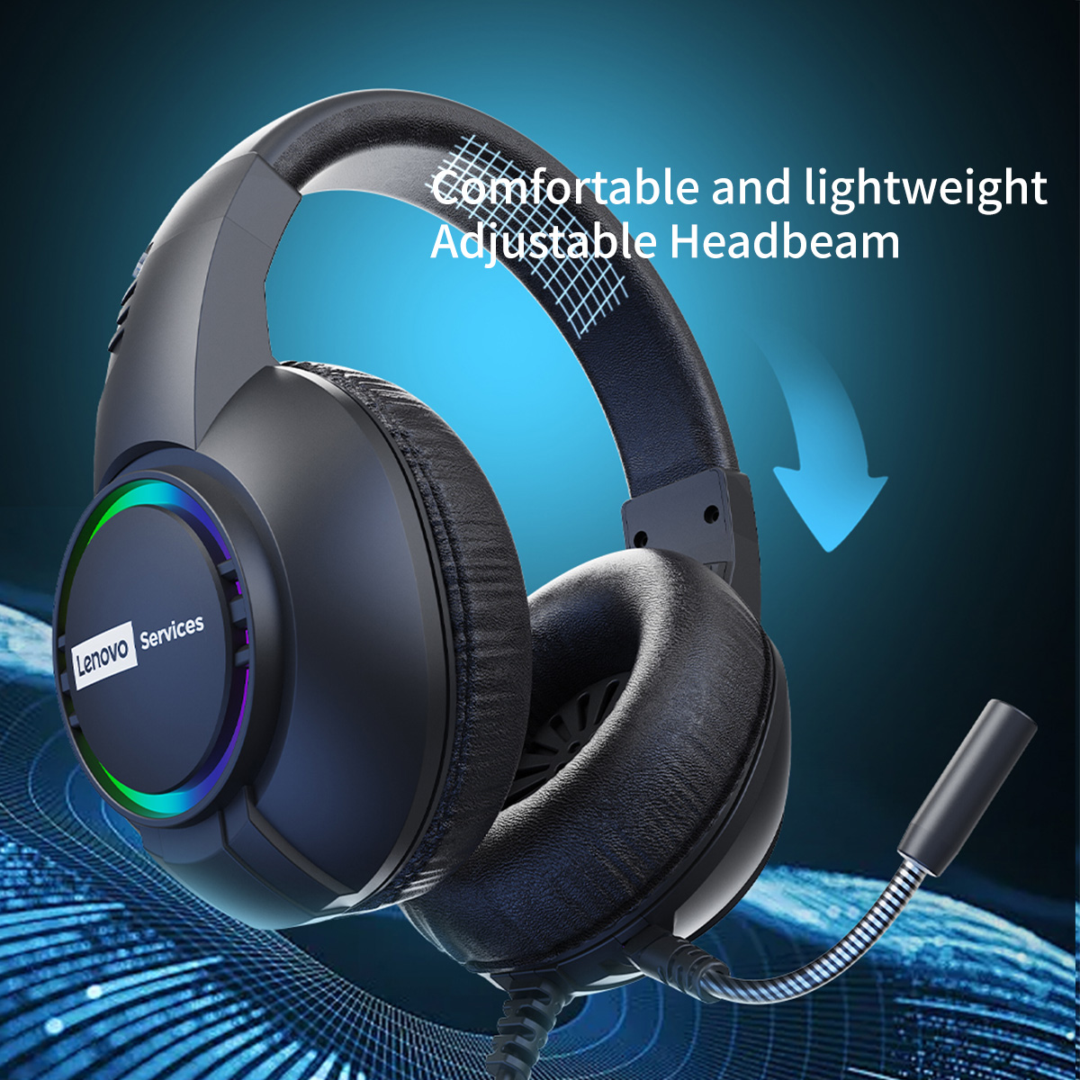 Lenovo E08 Gaming Headset 7.1  - đánh giá và giá Pc Gaming Vr Headset
