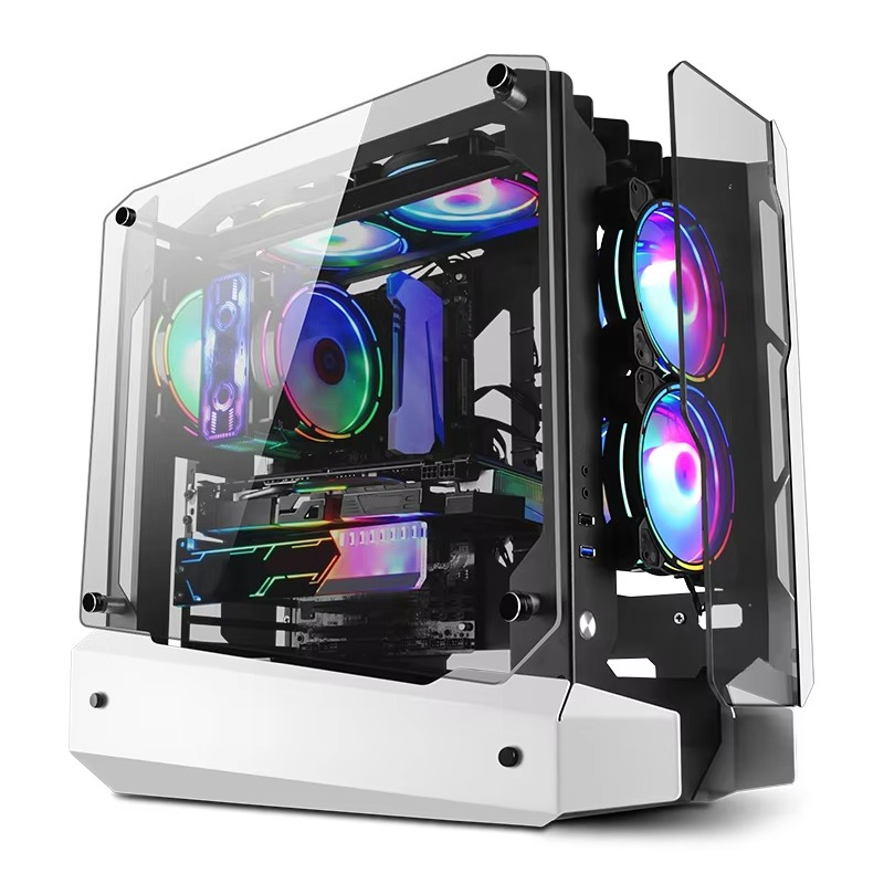 New Design White Computer Casi - đánh giá và giá Pc Unit For Gaming