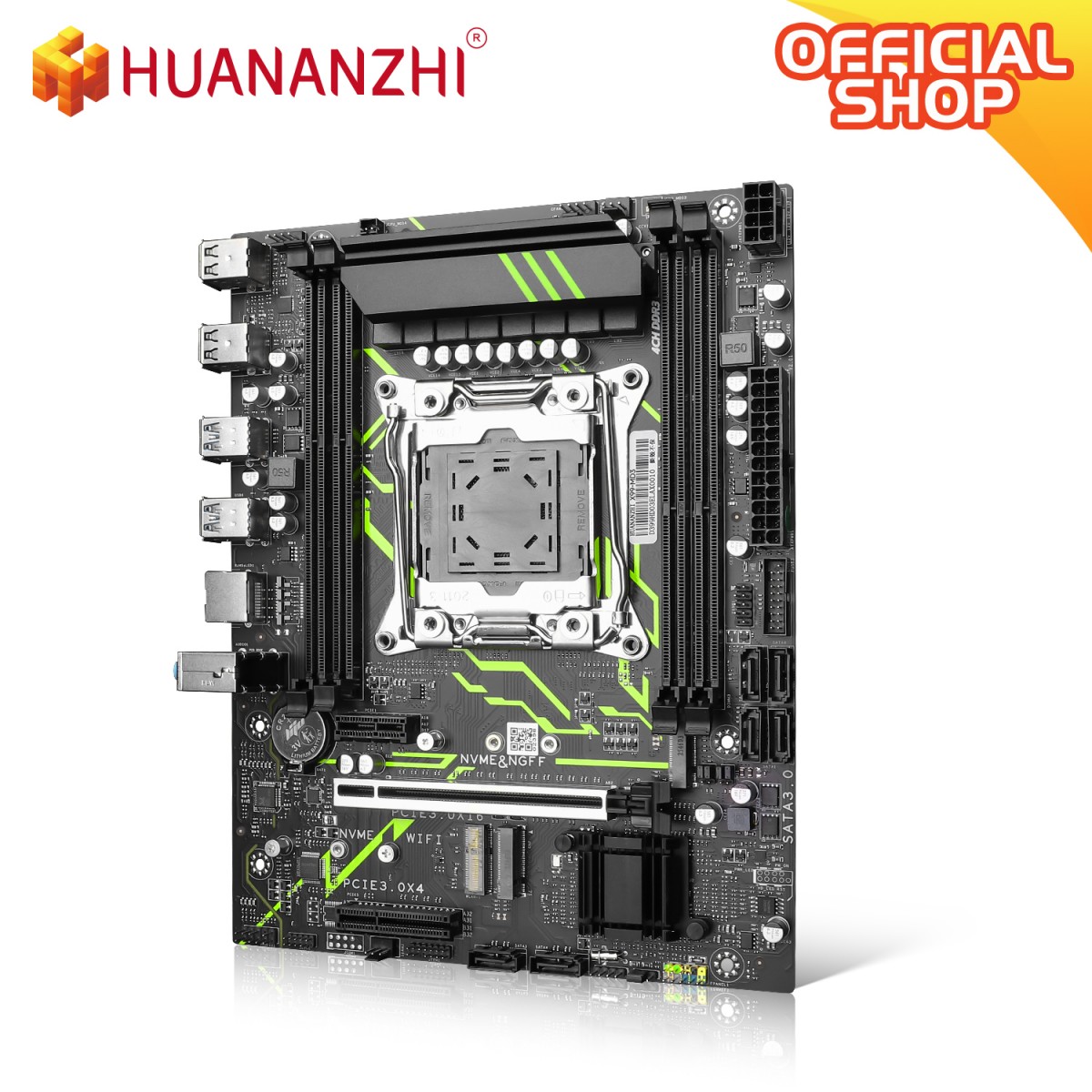 HUANANZHI X99-MD3 Motherboard  - đánh giá và giá Pc Gaming Xeon