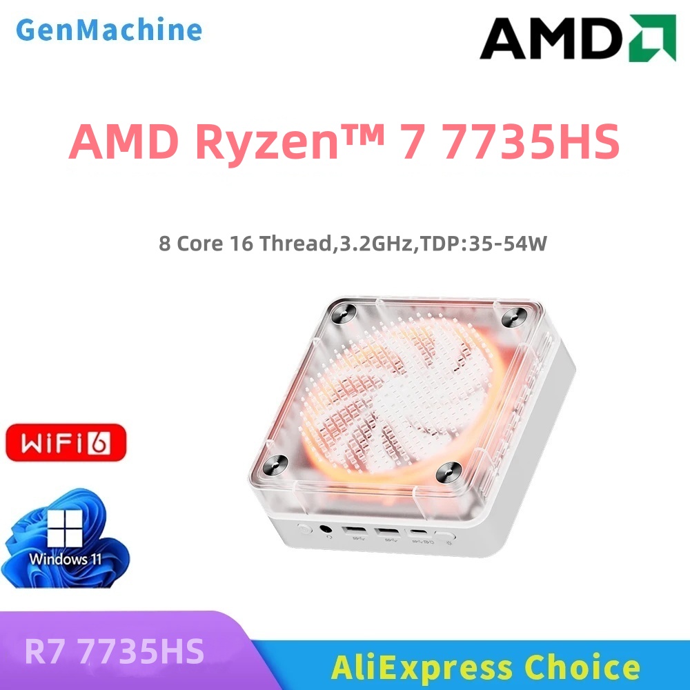 GenMachine AMD Ryzen 7535HS 75 - đánh giá và giá Pc Gaming Ryzen