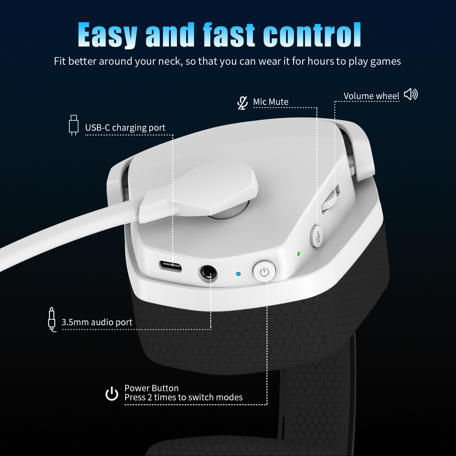 NUBWO G06 2.4G Dual Wireless G - đánh giá và giá Pc Gaming Earphones