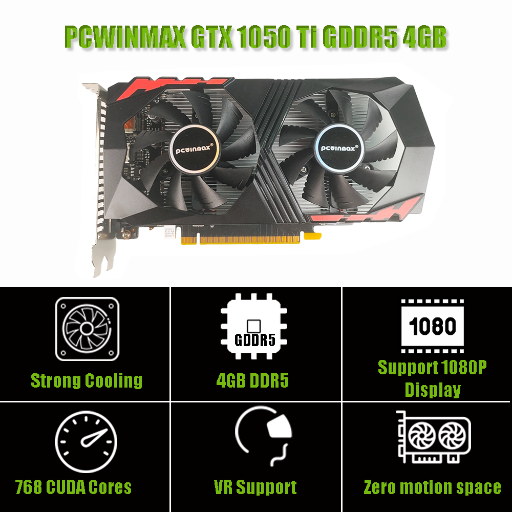 PCWINMAX New Geforce GTX 1050  - đánh giá và giá Pc Gaming Nvidia