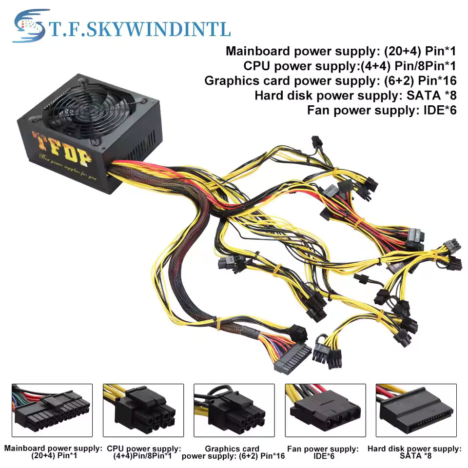 1200W Computer PC Power Supply - đánh giá và giá Pc Unit For Gaming