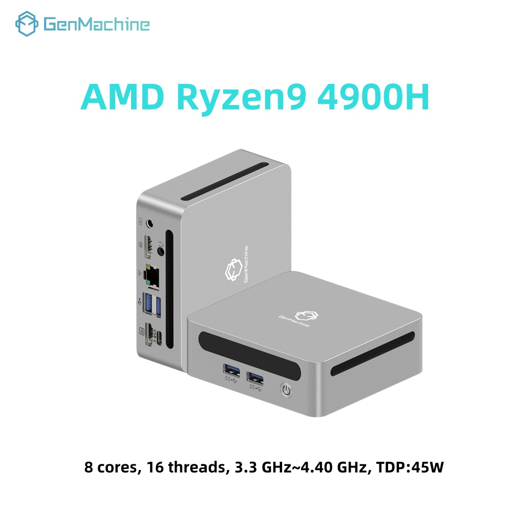 GenMachine AMD Ryzen 9 4900H W - đánh giá và giá Pc Gaming Ryzen