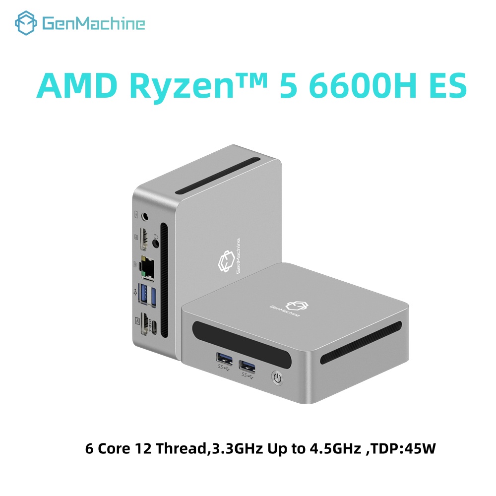 GenMachine AMD Ryzen 5 6600H E - đánh giá và giá Pc Gaming Ryzen