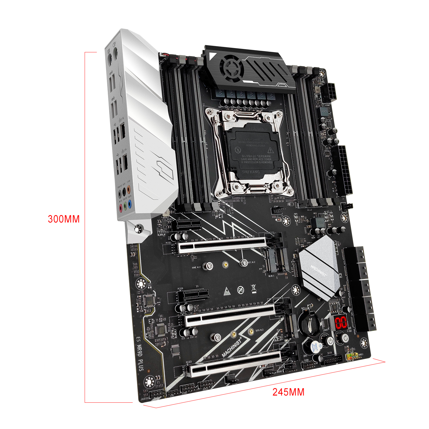 MACHINIST X99 Motherboard Set  - đánh giá và giá Pc Gaming Xeon