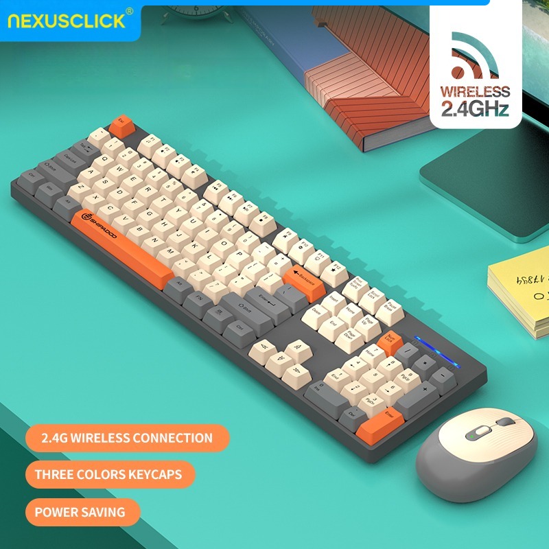 NexusClick Wireless Gaming Off - đánh giá và giá Pc Gaming Komplett Set