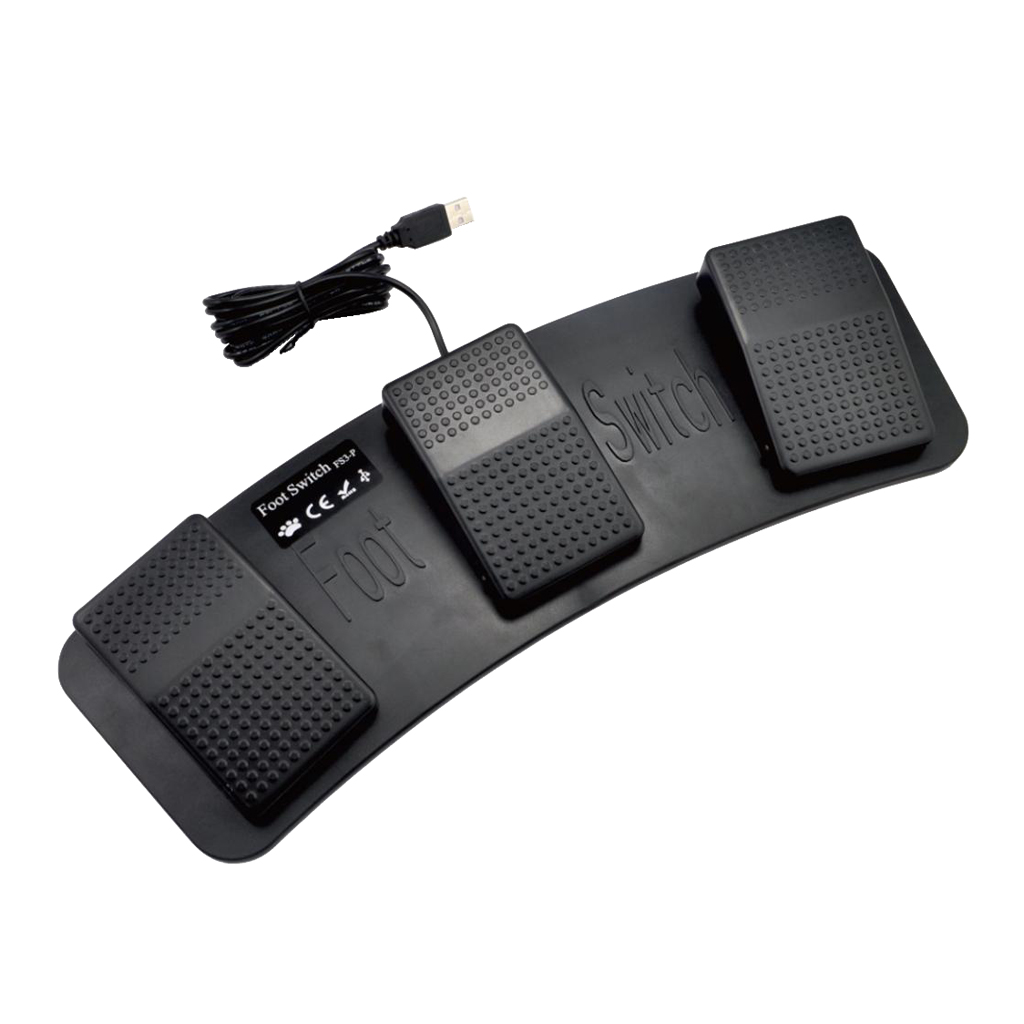 Programmable Triple Foot Pedal - đánh giá và giá Usb Foot Pedal Gaming