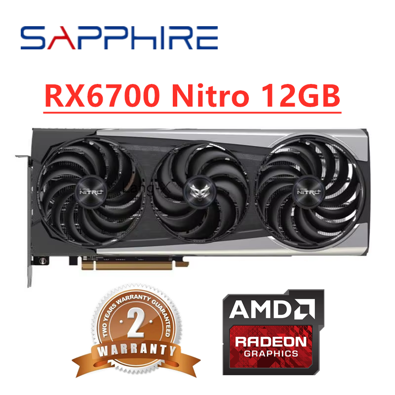 GPU Sapphire RX 6700 XT 6700XT - đánh giá và giá Pc Gaming Graphics Card