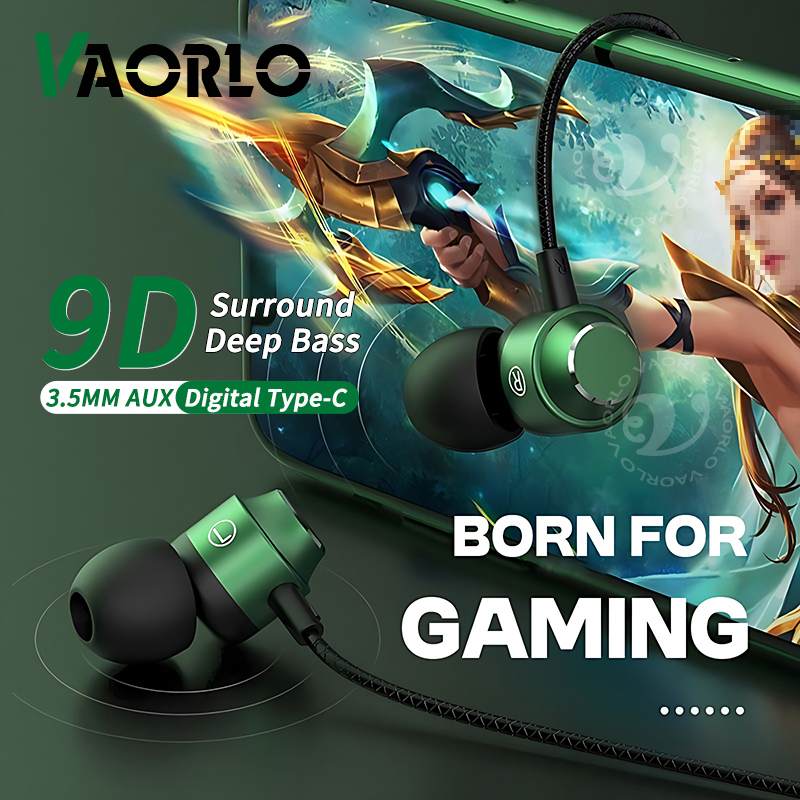 9D HIFI Heavy Bass Game Earpho - đánh giá và giá Pc Gaming Earphones