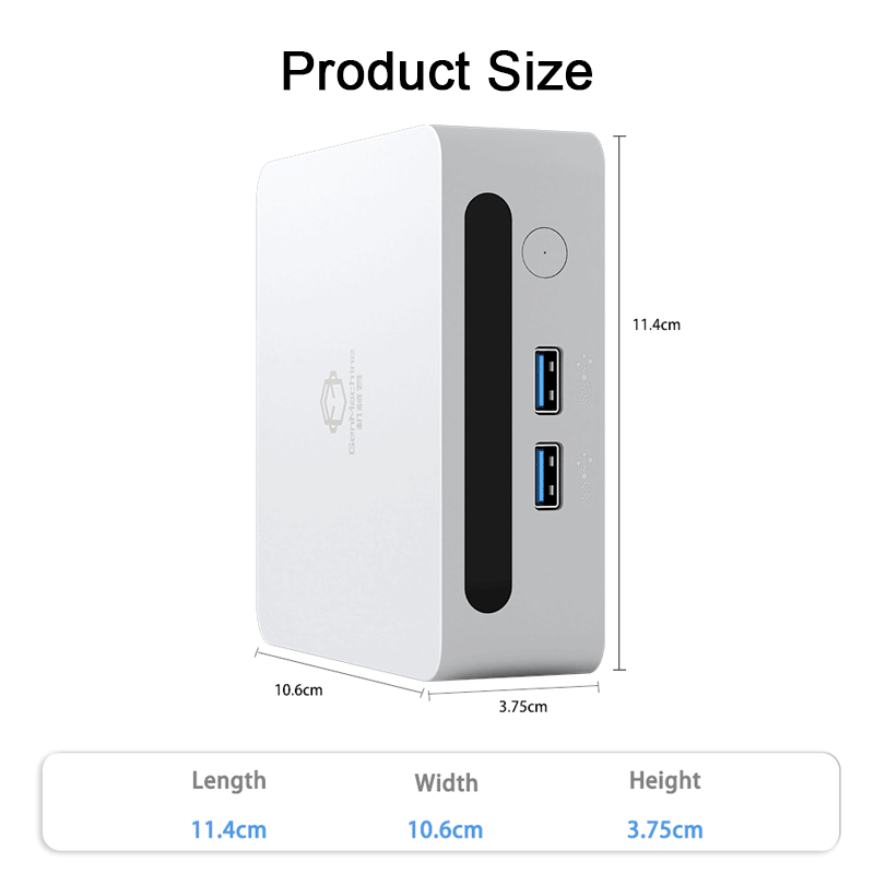 2025 GenMachine Mini PC R5 753 - đánh giá và giá Pc Gaming Ryzen