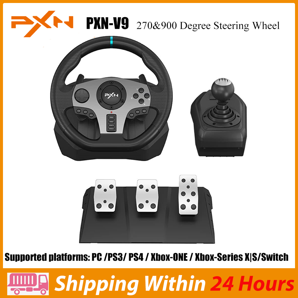 PXN V9 Volante PC Steering Whe - đánh giá và giá Pc Gaming Xgear