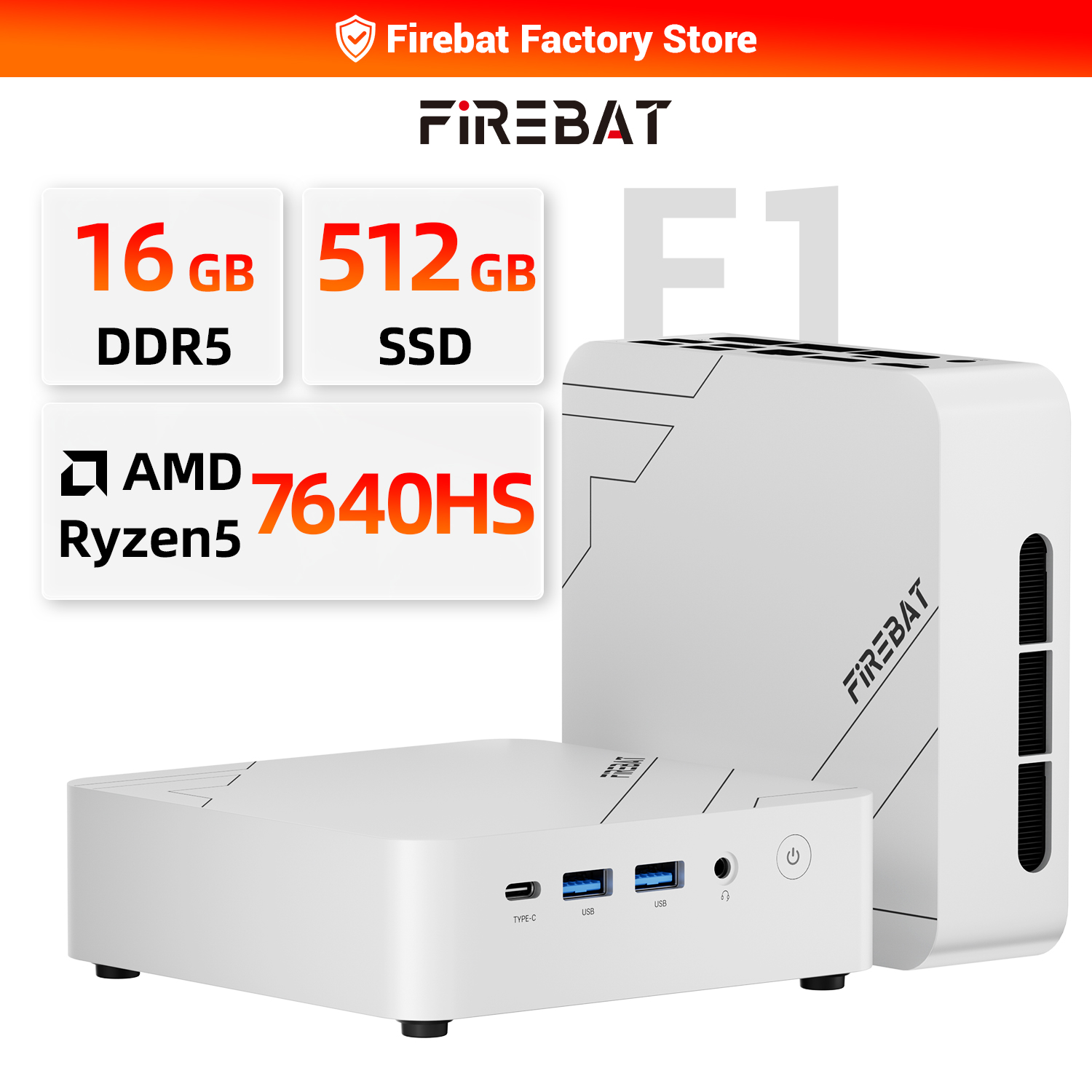 FIREBAT F1 MINI PC AMD Ryzen 5 - đánh giá và giá Pc Gaming Ryzen