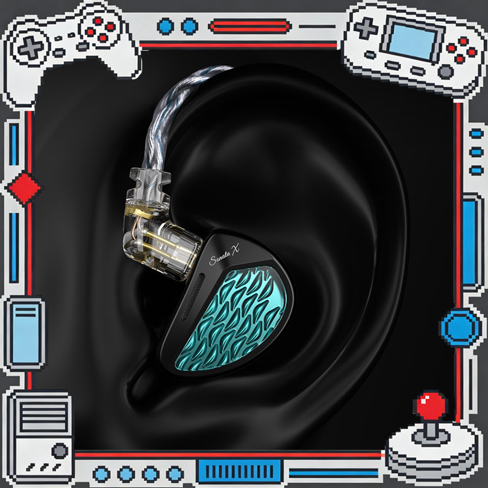 KZ Sonata X In-Ear Monitor Ear - đánh giá và giá Pc Gaming Earphones