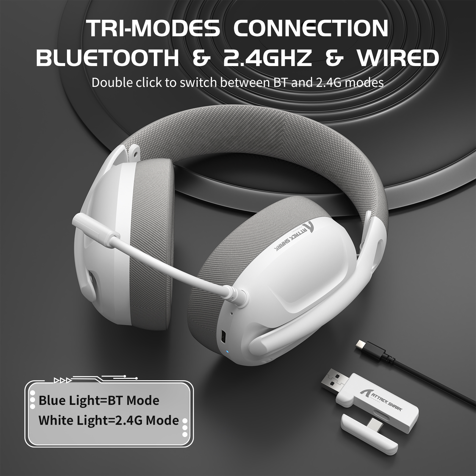 ATTACK SHARK L80 Ultra-Light T - đánh giá và giá Pc Gaming Earphones