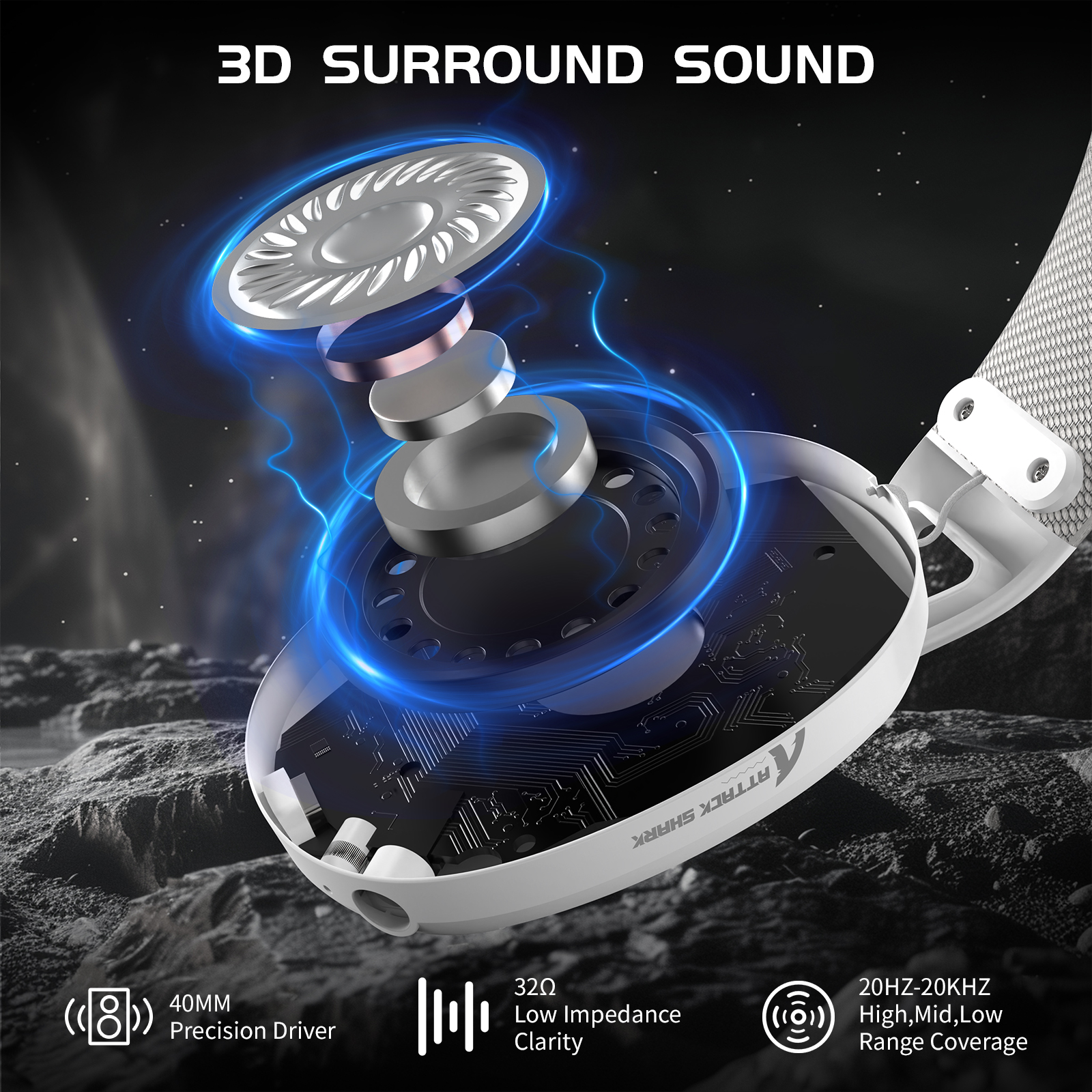 ATTACK SHARK L80 Ultra-Light T - đánh giá và giá Pc Gaming Earphones