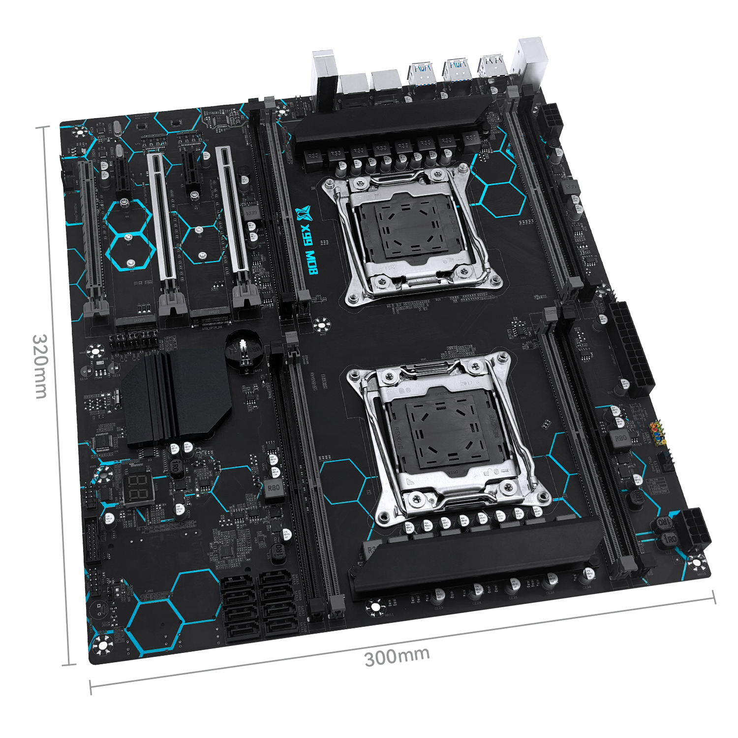 MACHINIST X99 MD8 Motherboard  - đánh giá và giá Pc Gaming Xeon