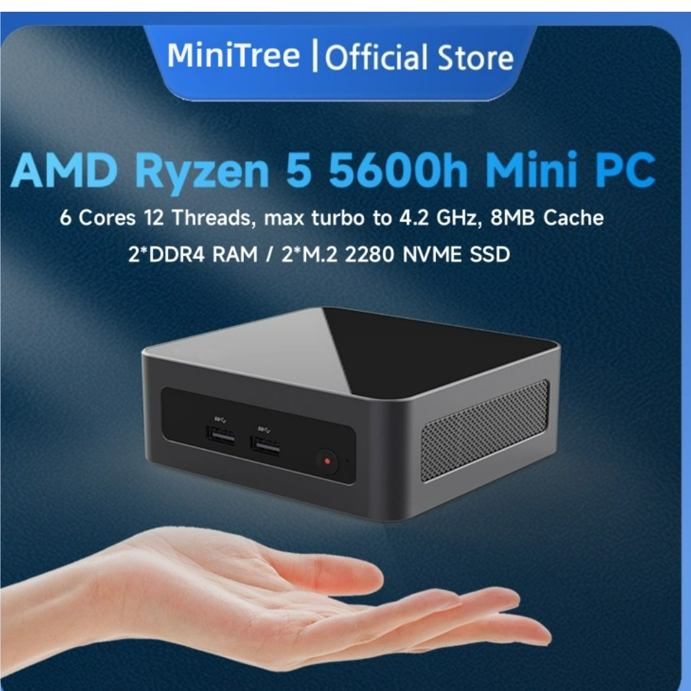AMD NUC Mini Box PC Ryzen 5 56 - đánh giá và giá Pc Gaming Ryzen