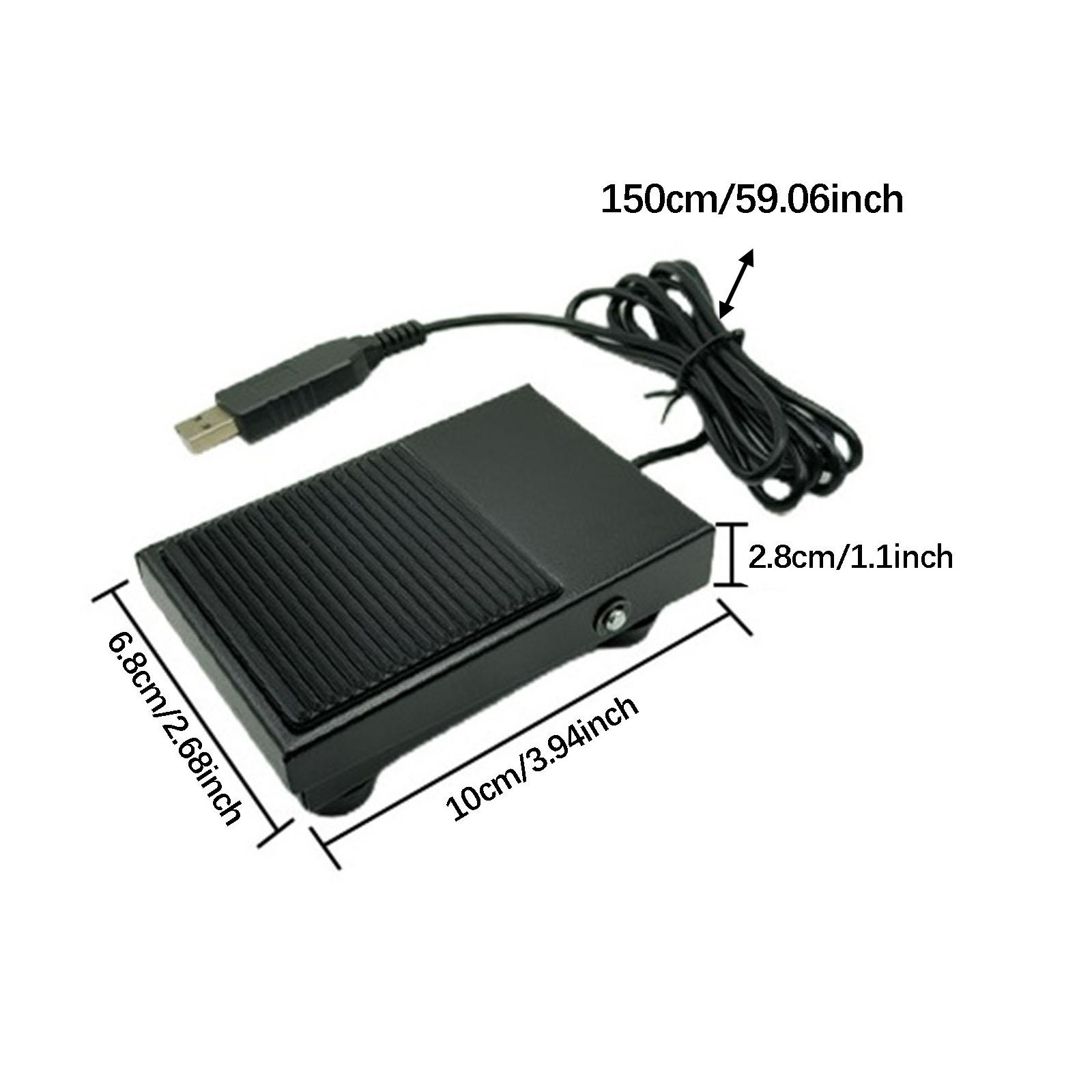 USB Triple Foot Switch Pedal i - đánh giá và giá Usb Foot Pedal Gaming