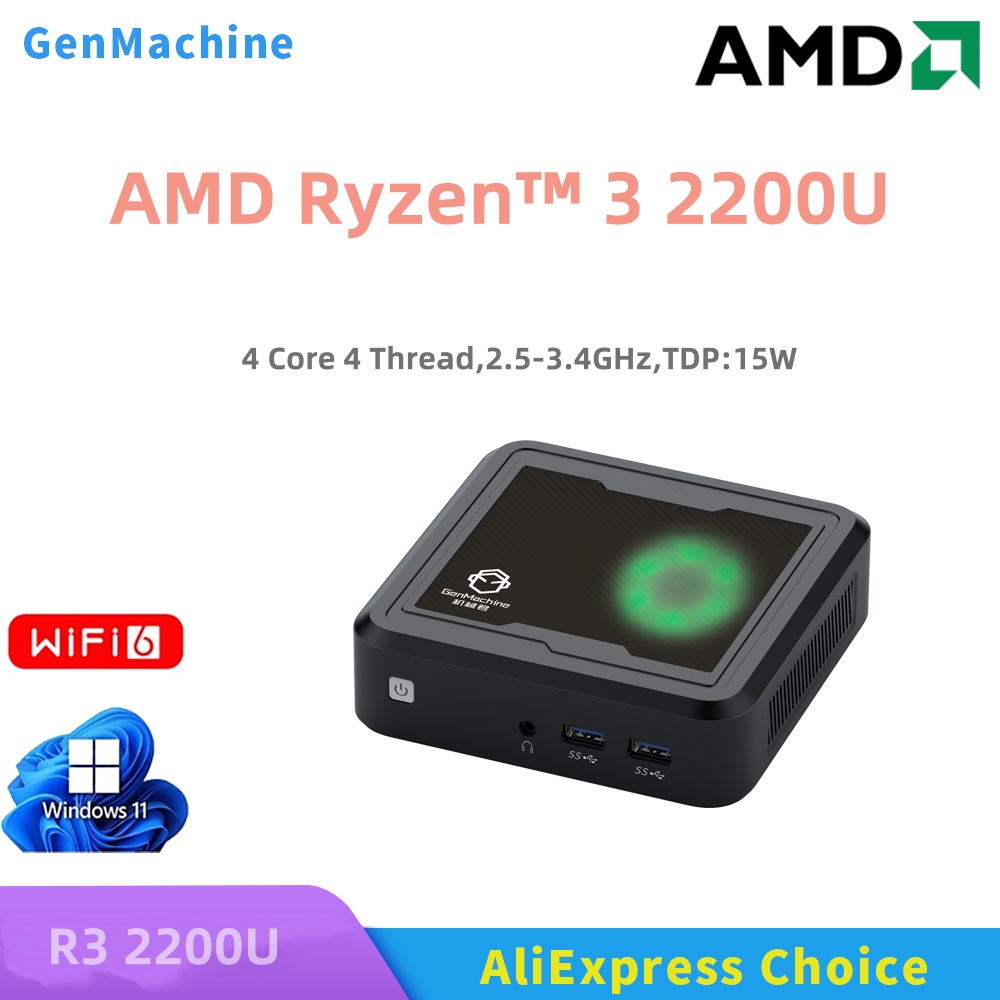 Genmachine Mini PC AMD Ryzen R - đánh giá và giá Pc Gaming Ryzen