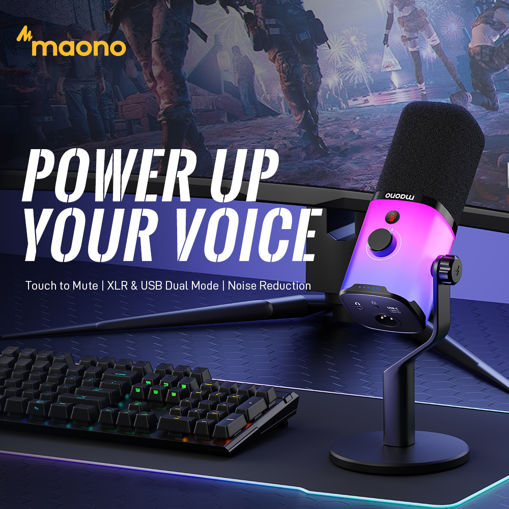 MAONO USB/XLR Gaming Microphon - đánh giá và giá Pc Gaming Earphones