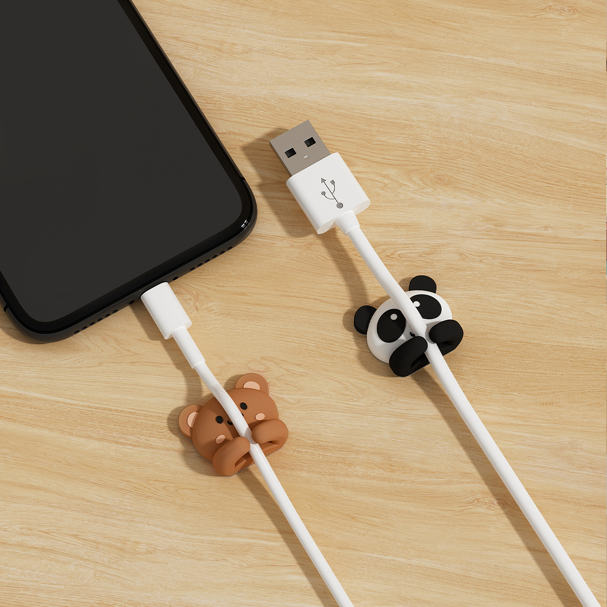 2/3pcs Cute Cartoon Desktop Ca - đánh giá và giá Cable Management Sleeve