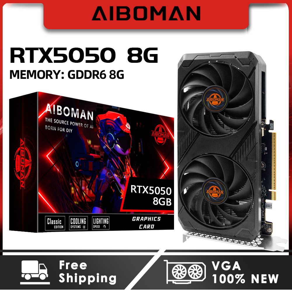 AIBOMAN RTX5050 8GB Graphics C - đánh giá và giá Pc Gaming Nvidia