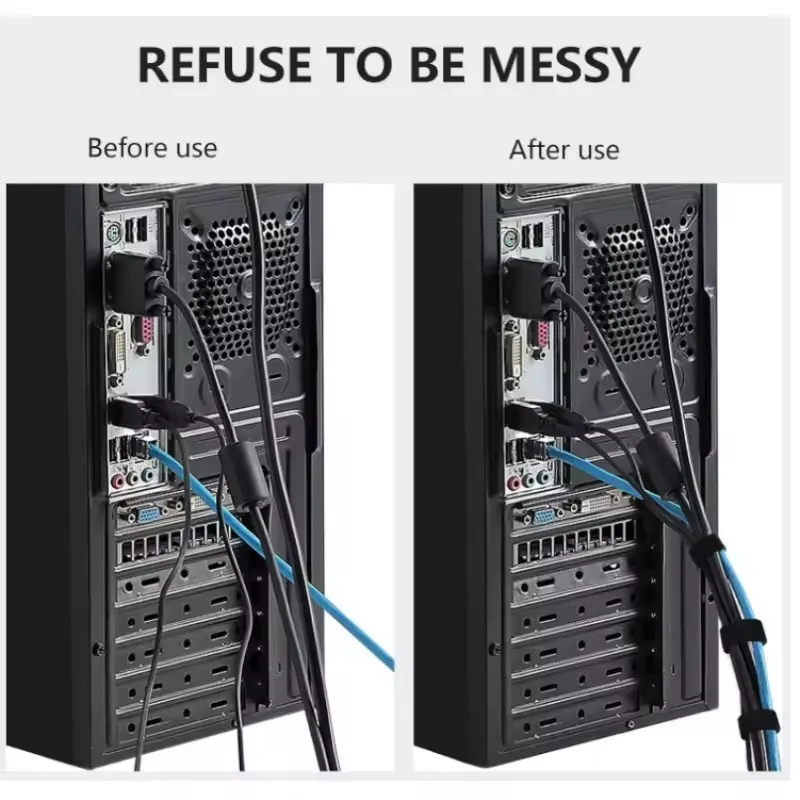 1/5M Cable Organizer Cable Man - đánh giá và giá Cable Management Sleeve