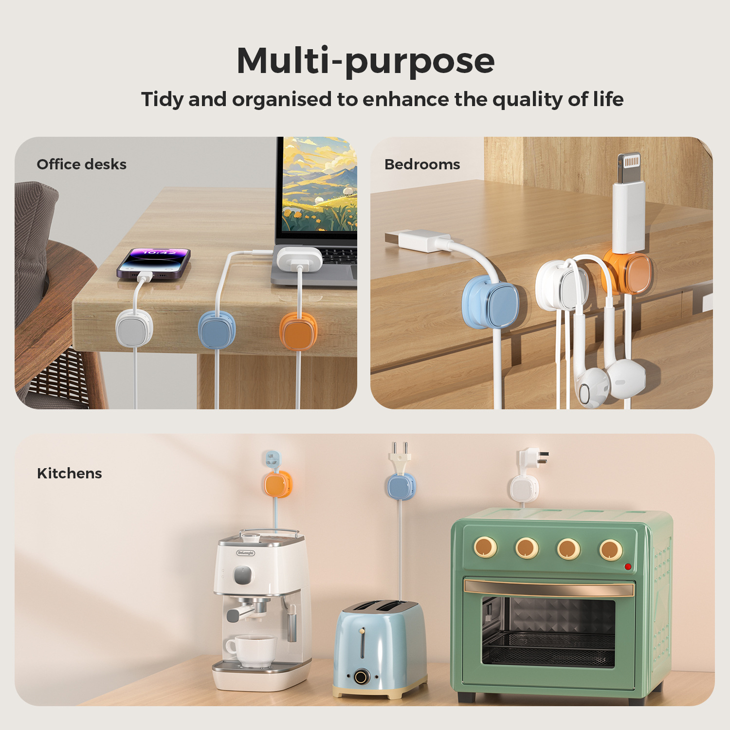adhesive cable organizer Cable - đánh giá và giá Cable Management Sleeve