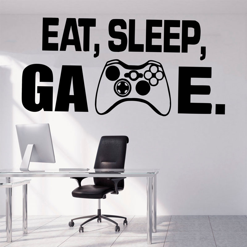 Carved Gamer Wall Sticker Viny - đánh giá và giá Pc Gaming Wallpaper