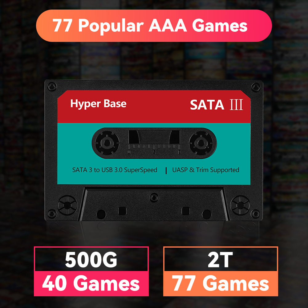 Playnite Game Hard Drive 500G/ - đánh giá và giá Pc Gaming Aaa