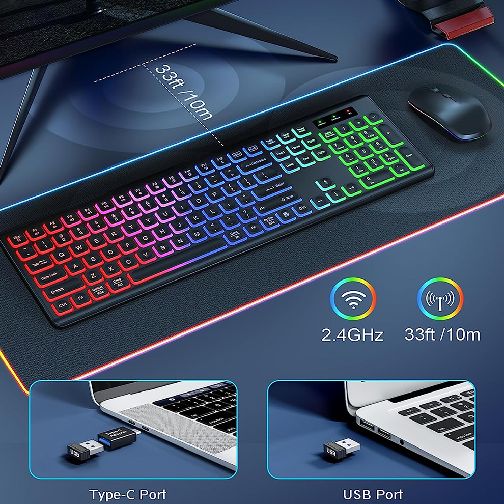 Jomaa Wireless Game Keyboard C - đánh giá và giá Pc Gaming Komplett Set