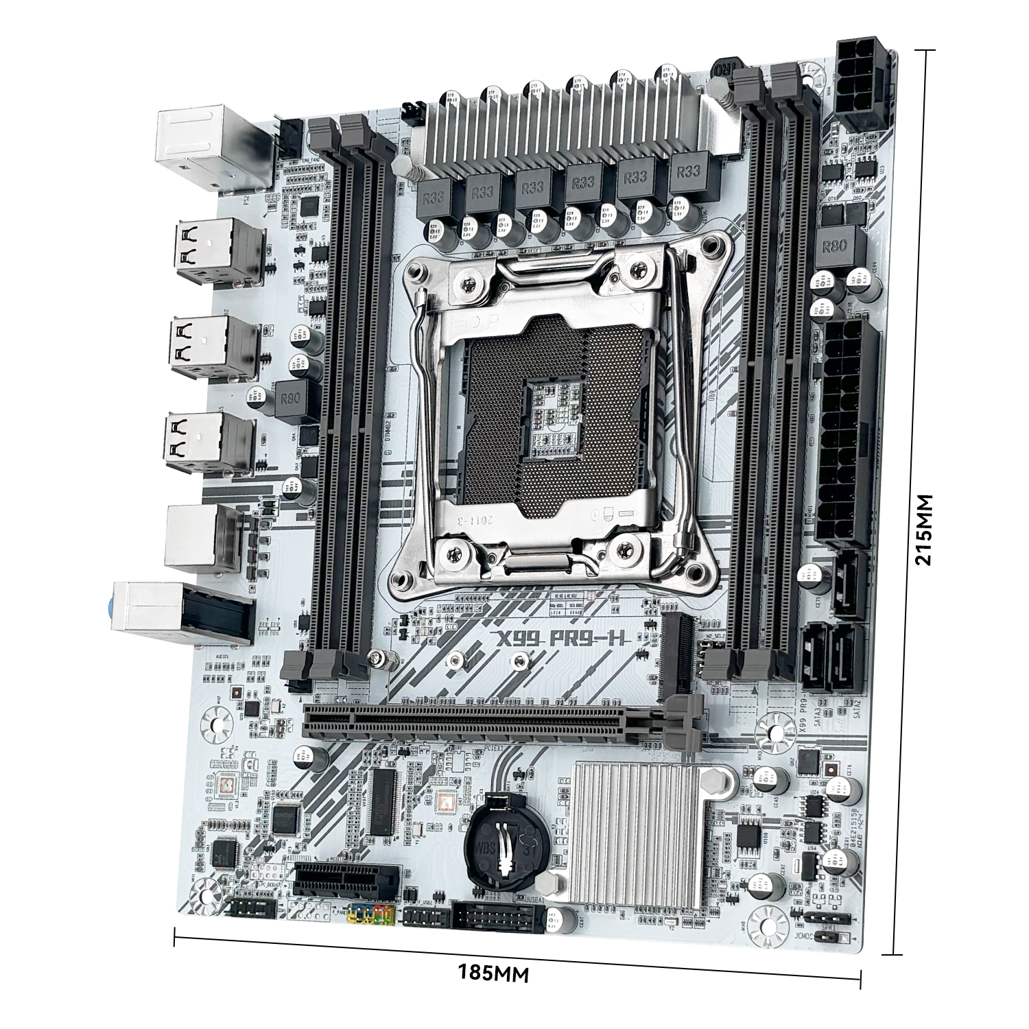 MACHINIST X99 PR9-H LGA2011-3  - đánh giá và giá Pc Gaming Xeon