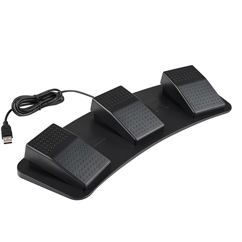 USB Triple Foot Switcher Contr - đánh giá và giá Usb Foot Pedal Gaming