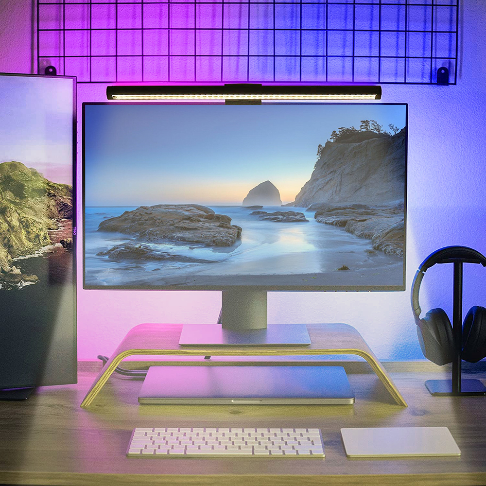 Wiscolor RGB LED Monitor Light - đánh giá và giá Pc Gaming Desktop